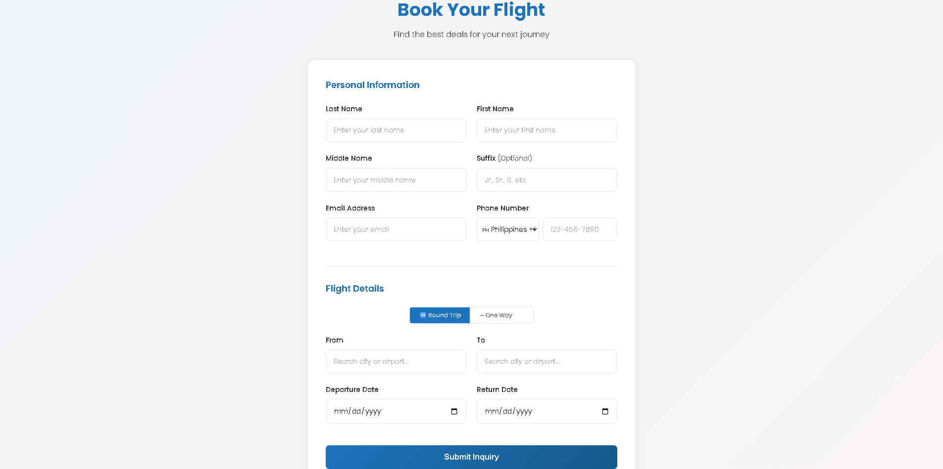 Travel Agency Project screenshot 2